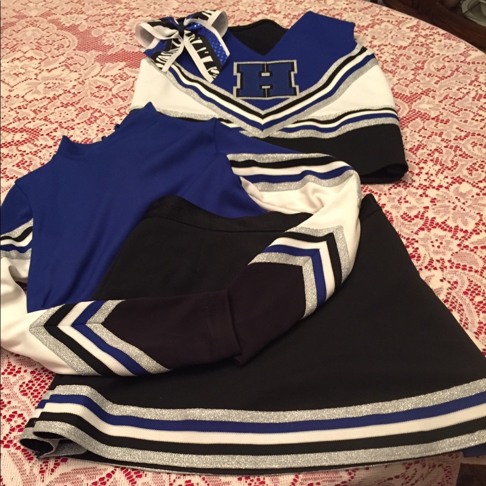 Authentic Girls Cheerleader Outfit
